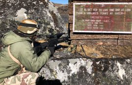 Arunachal Pradesh, Tawang Sector. ITBP