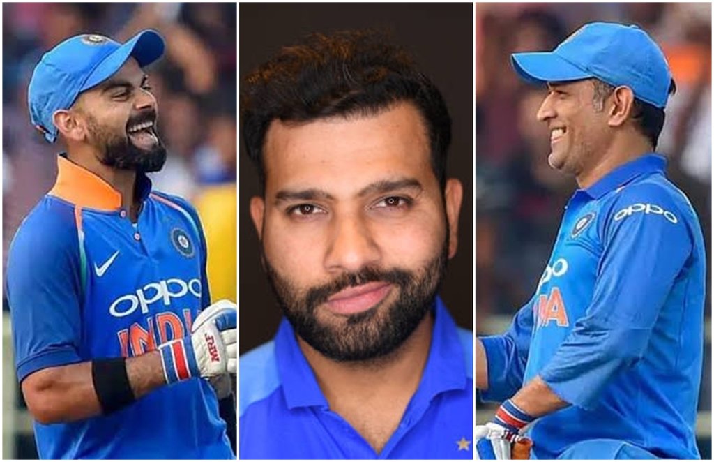 Virat Kohli Rohit Sharma MS Dhoni ICC Awards Virat Kohli Rohit Sharma MS Dhoni ICC Awards