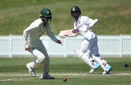 Wriddhiman Saha India vs Australia A Practice Match