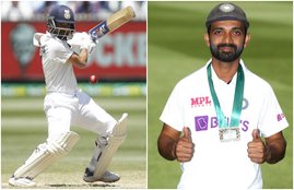 Ajinkya Rahane Indian captain MS Dhoni johnny mullagh medal