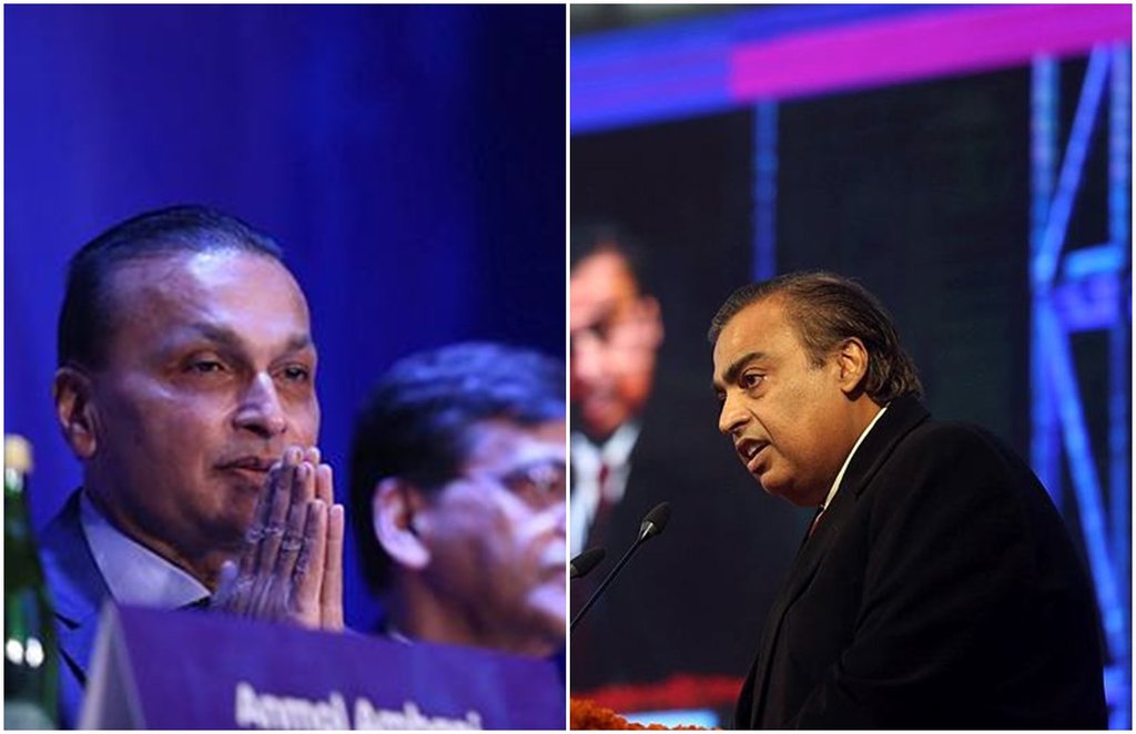 anil ambani, mukesh ambani, ril