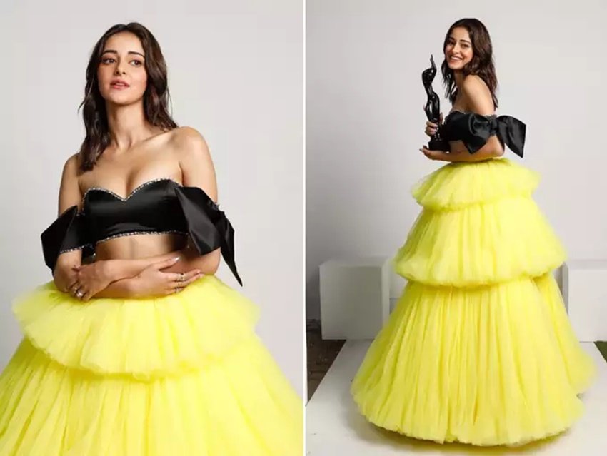 65वें फिल्मफेयर अवार्ड्स में अनन्या पांडे का ये लुक भी उनके फैंस को कुछ खास रास नहीं आया था।