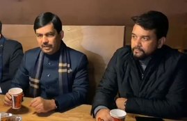 Shahnawaz Hussain, Anurag Thakur