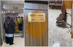 आप का आरोप- राघव चड्ढा के दफ्तर पर भाजपाइयों का हमला, जारी किया वीडियो