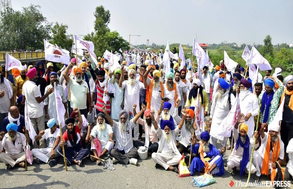 sushant singh, farmer agitation