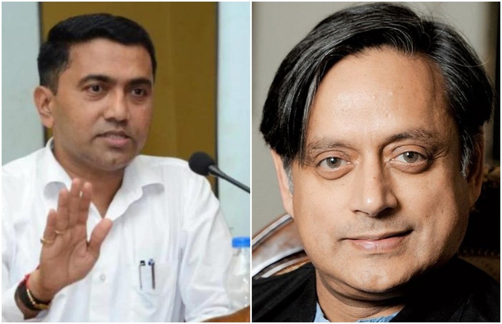 pramod sawant, shashi tharoort