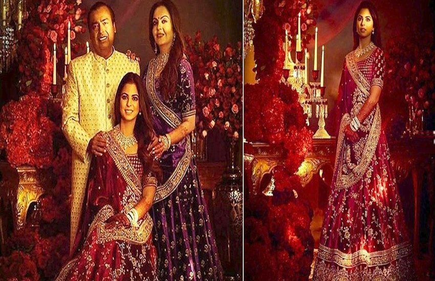 ईशा अपने माता-पिता से बहुत प्यार करती हैं। मीडिया रिपोर्ट्स के मुताबिक मुकेश अंबानी ने अपनी बेटी की शादी में 720 करोड़ खर्च किए थे।