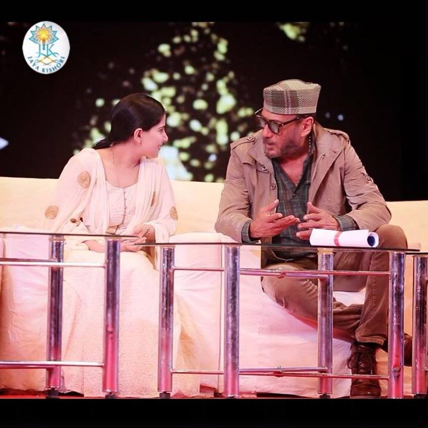 jaya kishori and jackie shroff, jaya kishori ji baba ramdev