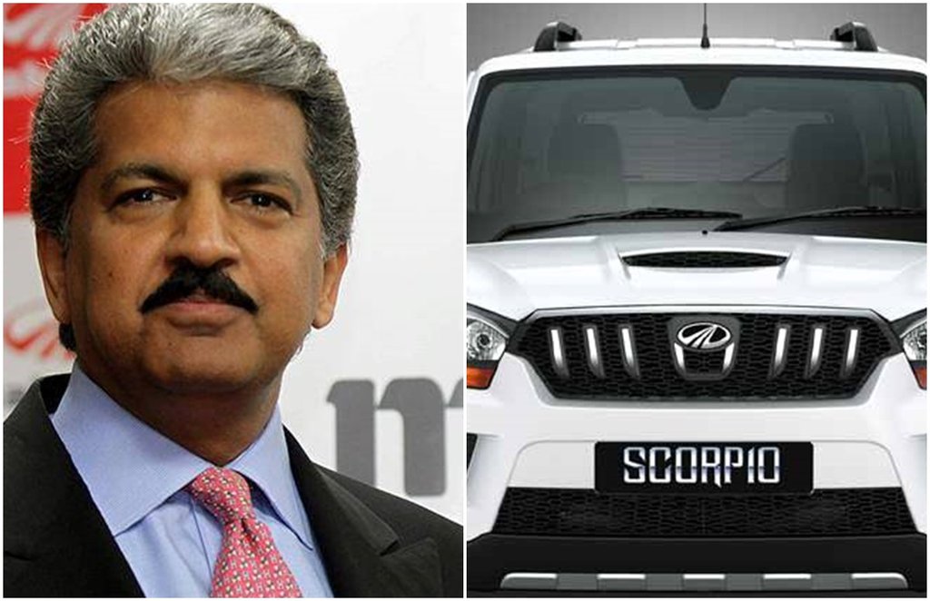 Anand mahindra, Scorpio, Scorpio brand