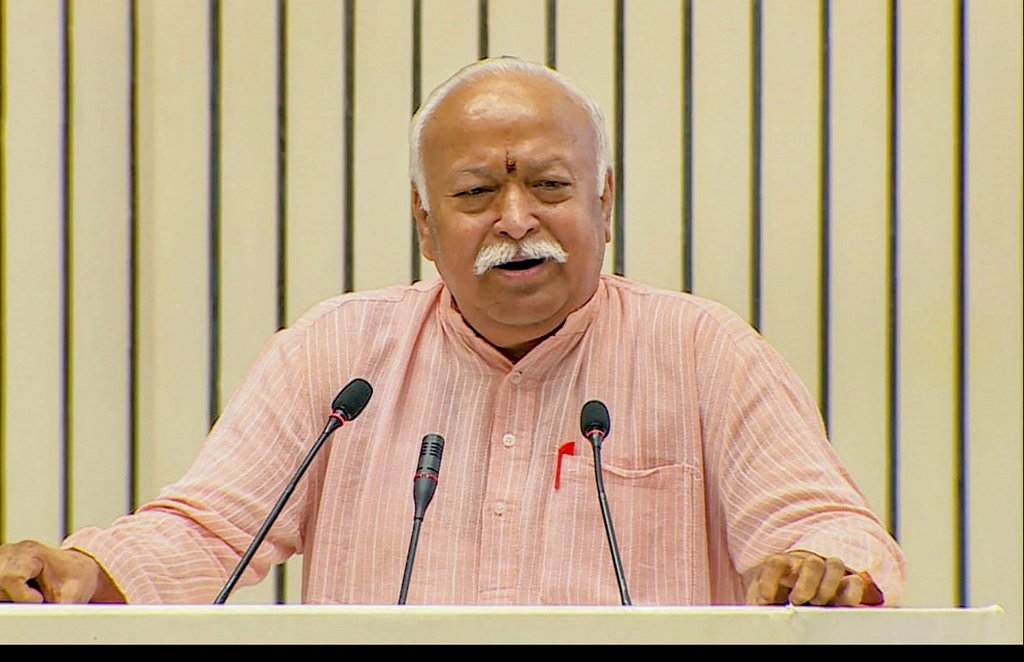 mohan bhagwat, RSS, BJP, gandhi, hindi news, jansatta