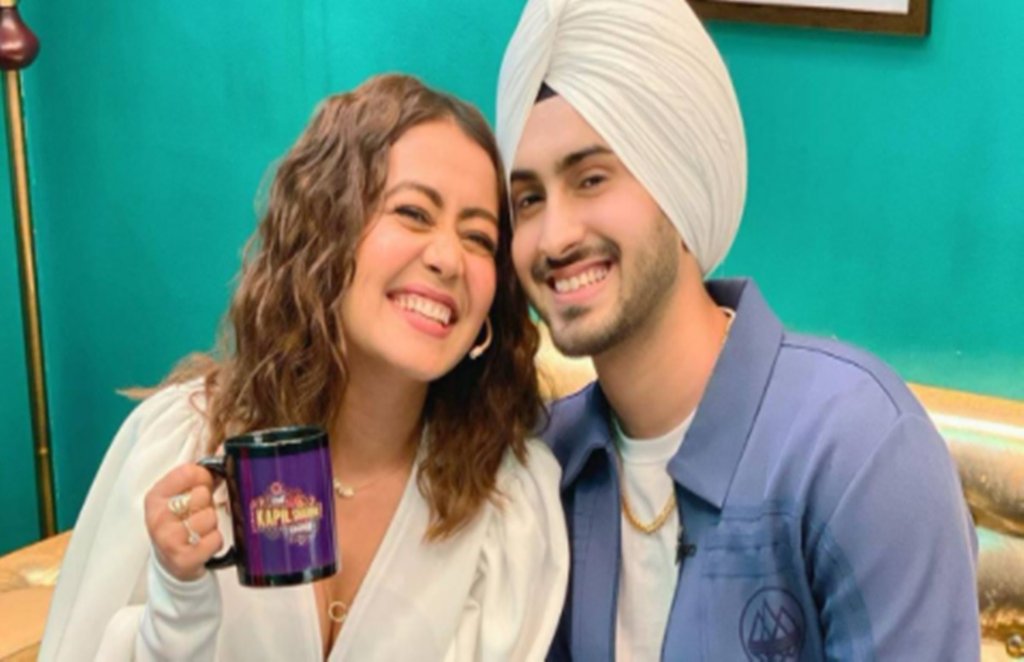 neha kakkar, rohanpreet singh, kapil sharma show