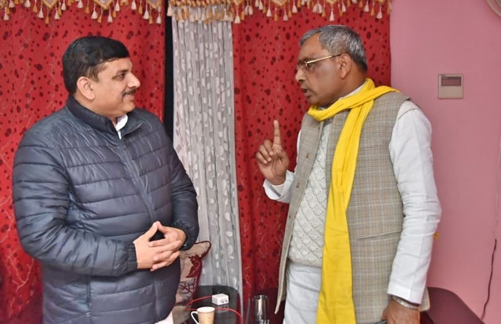 OP Rajbhar, Sanjay Singh