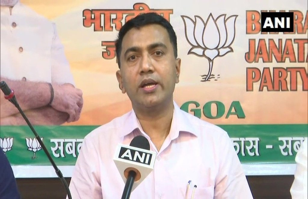 BJP, goa panchayat election, goa CM, pramod sawant