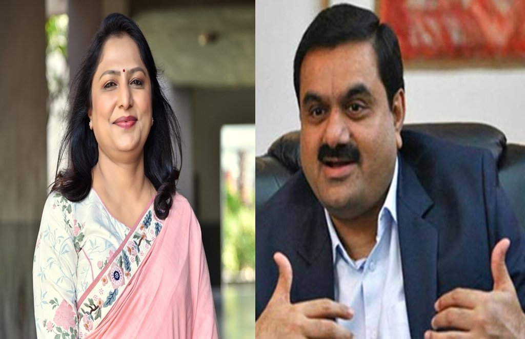 gautam adani wife, priti adani, priti adani pic