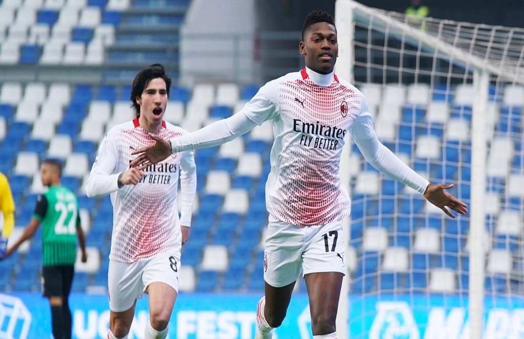 Rafael Leao, Serie A, goal, AC Milan, AC Milan vs Sassuolo Rafael Leao, Serie A, goal, AC Milan, AC Milan vs Sassuolo