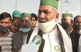 farmers protest, kisan, rakesh tikait