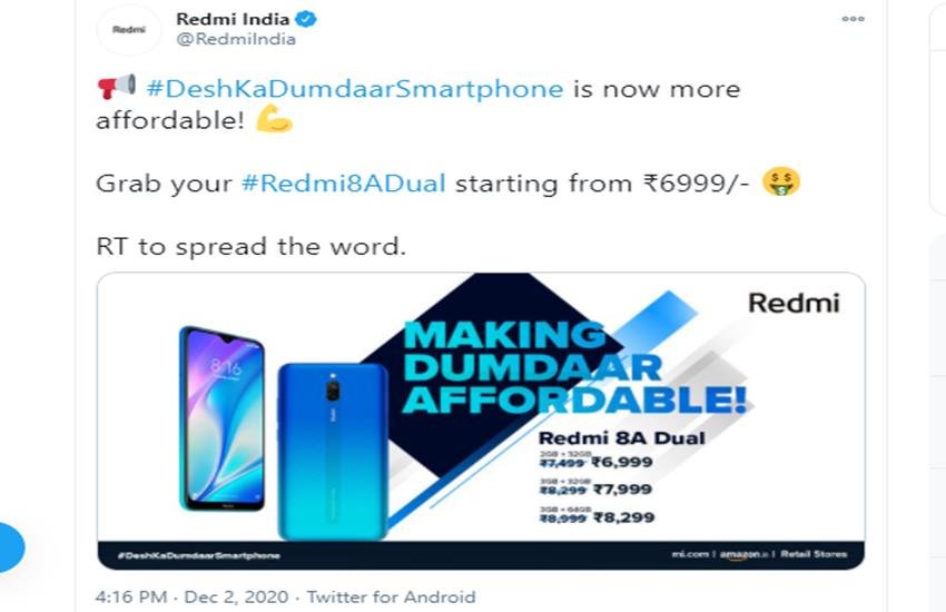 Redmi 8A Dual