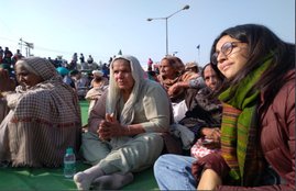 swara bhaskar, singhu border, farmers protest