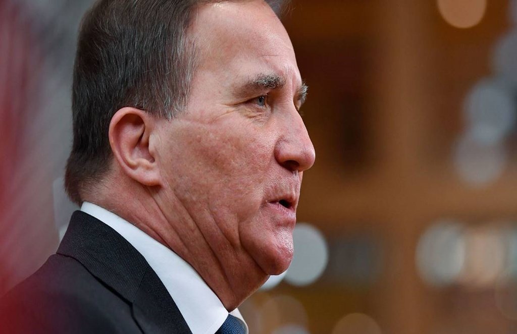 Sweaden, Swedish PM, Stefan Lofven, christmas shopping tour Sweaden, Swedish PM, Stefan Lofven, christmas shopping tour