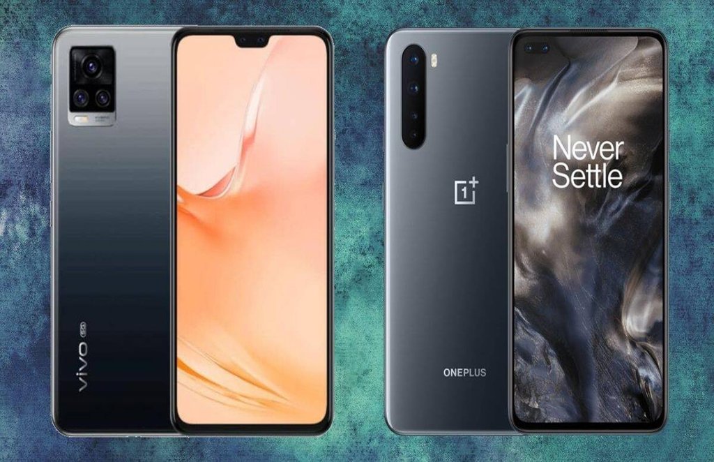 Vivo V20 Pro vs OnePlus Nord