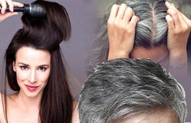 white hair, black hair, baal kale karne ke upay