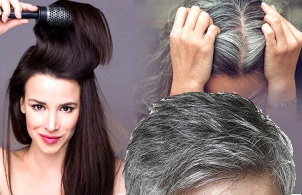 white hair, black hair, baal kale karne ke upay
