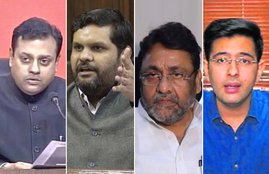 aap spokesperson Raghav Chadha,BJP spokesperson, sambit patra bjp spokesperson