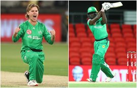 Adam Zampa Andre Fletcher BBL 10 Big Bash League