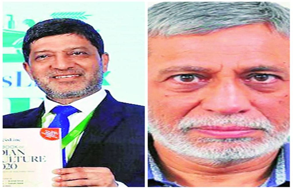 (बाएं) अशोक दलवाई, प्रमुख, विशेषज्ञ समिति (किसानों की आय दोगुनी करने का लक्ष्य)। (दाएं) सिराज हुसैन, पूर्व कृषि सचिव।