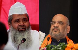 Assam Elections, BJP, Amit Shah, AIUDF, Badruddin Ajmal