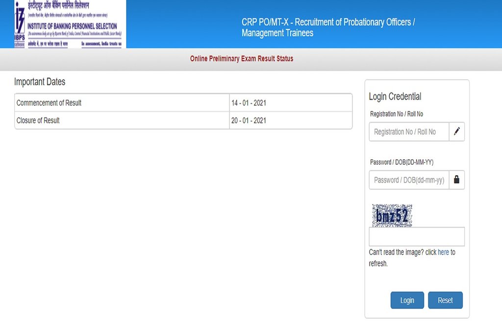 IBPS PO Result, IBPS PO Prelims Result, IBPS Prelims PO Result 2020