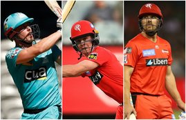 Chris Lynn Aaron Finch Sam Harper Big Bash League