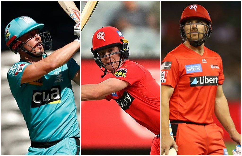 Chris Lynn Aaron Finch Sam Harper Big Bash League