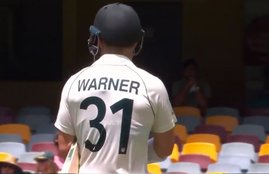 David Warner DRS India vs Australia