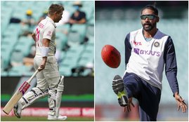 David Warner Mohammed Siraj India vs Australia