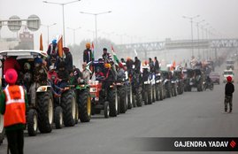 FARMERS, PROTEST