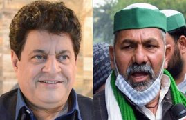 Rakesh Tikait, Kisan Andolan, Farmer Bill, Mahabharat Actor, Gajendra Chauhan, Gahendra Chauhan Blast