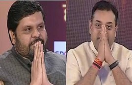 aaj tak debate show, anjana om kashyap, sambit patra vs gourav vallabh