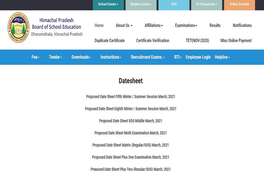 hpbose.org, himachal pradesh board 2021, hpbose, himachal board, board exams 2021,