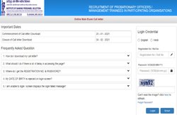 IBPS PO Mains Admit Card 2021: मेन्स एग्जाम के हॉल टिकट जारी, इन स्टेप्स से करें डाउनलोड
