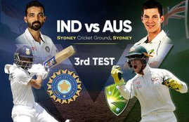 IND vs AUS 3rd Test Match Live Cricket Score