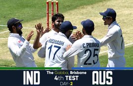 IND vs AUS 4th Test 2nd Day Live Cricket Score