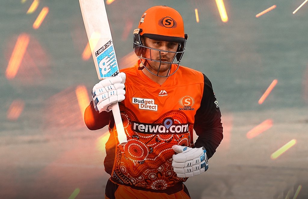 Jason Roy BBL 10 Perth Scorchers vs Hobart Hurricanes