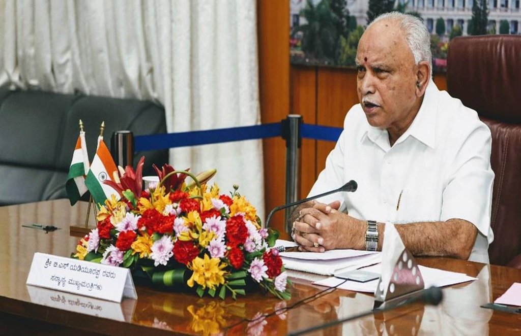 सीएम बीएस येदियुरप्पा। फाइल फोटो। फोटो सोर्स - Indian Express
