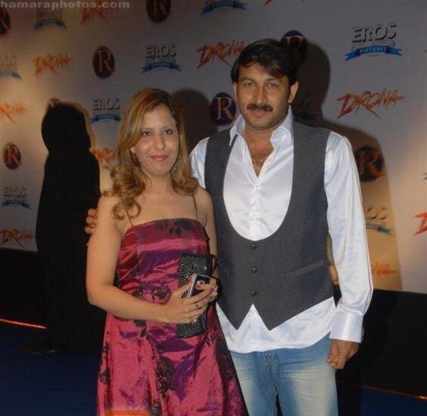 Manoj tiwari divorce, manoj tiwari second wife