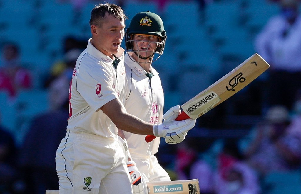 Australia vs India Marnus Labuschagne Steve Smith India vs Australia Sydney Test Match