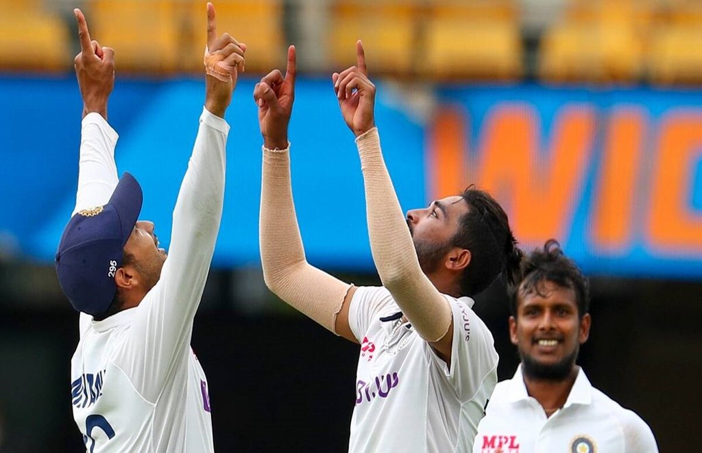 Virender Sehwag, Aakash Chopra, Mohammed Siraj, India vs Australi