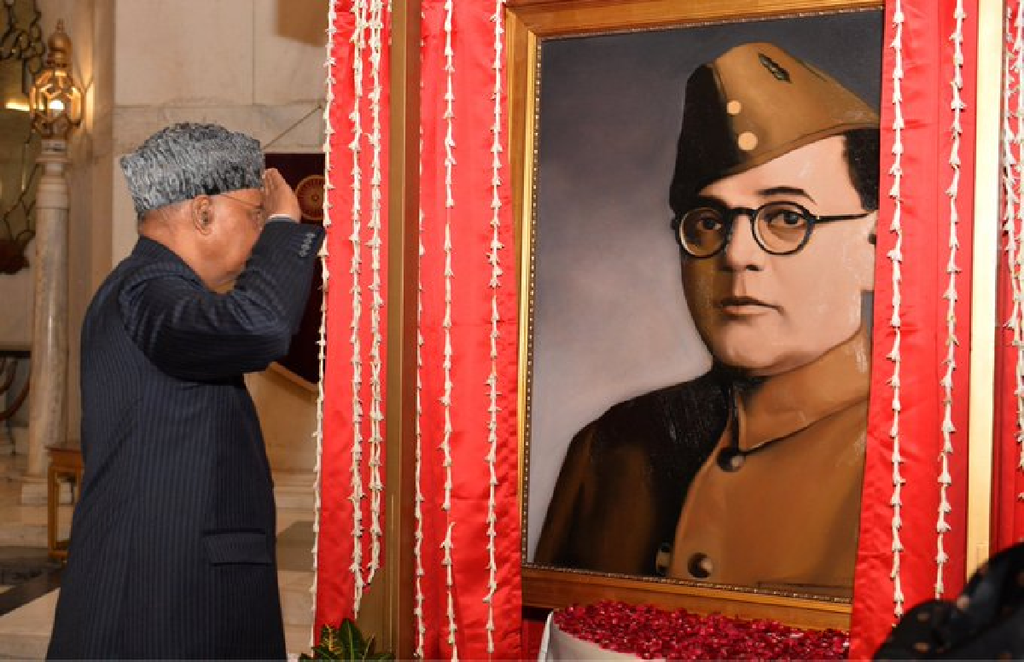Netaji, Subash Chandra Bose, President House, Ram Nath Kovind