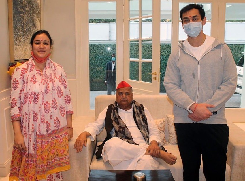 Rajlakshmi Yadav Dimple Yadav, Akhilesh Yadav SP, Mulayam Singh second wife