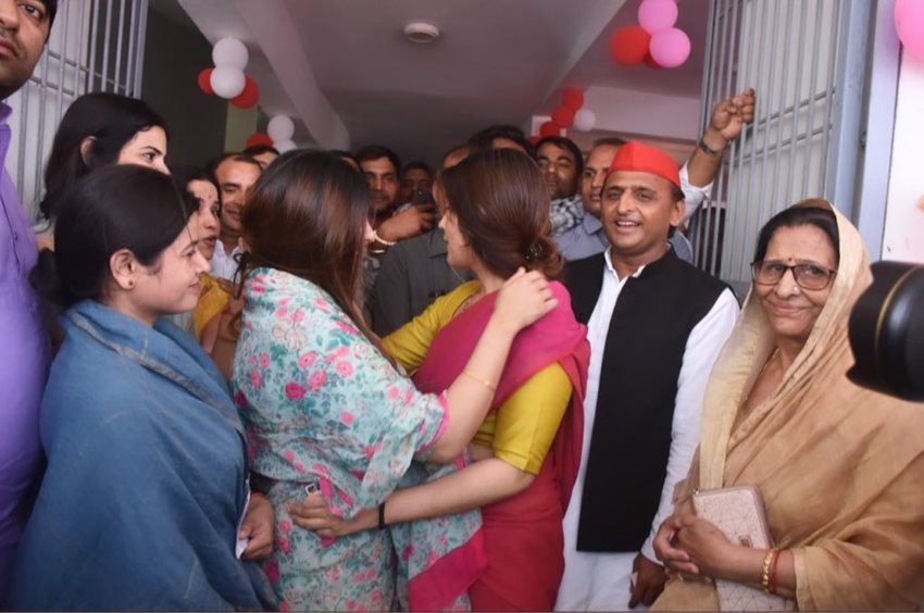 Rajlakshmi Yadav Dimple Yadav, Akhilesh Yadav SP, Mulayam Singh second wife